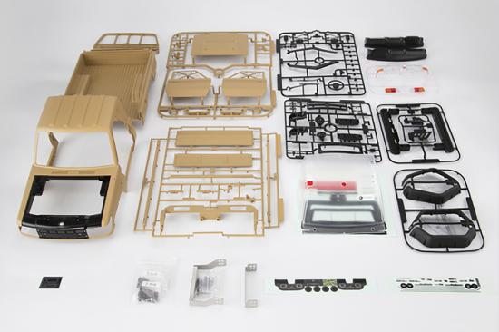 Killer Body Matte Desert Toyota Land Cruiser 70 Hard Body Kit (Fits TRX-4) - 323mm Wheelbase ** CLEARANCE **