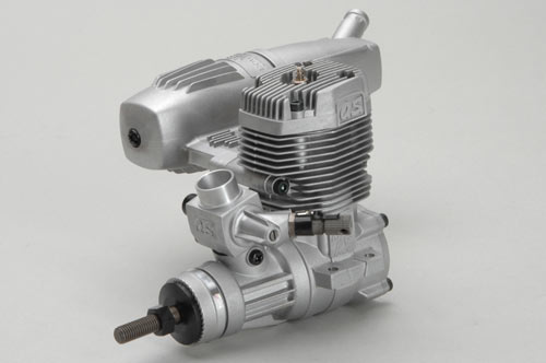 OS Engines O.S. Max 55AX Engine (40K) With E-3070 Silencer
