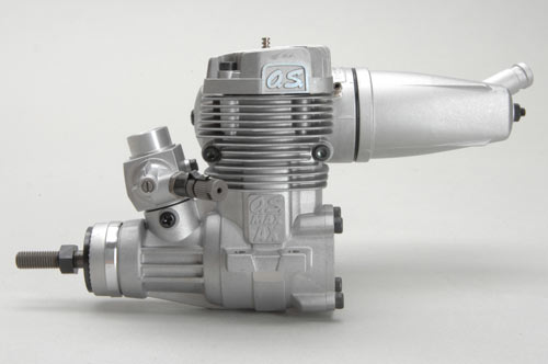 OS Engines O.S. Max 55AX Engine (40K) With E-3070 Silencer