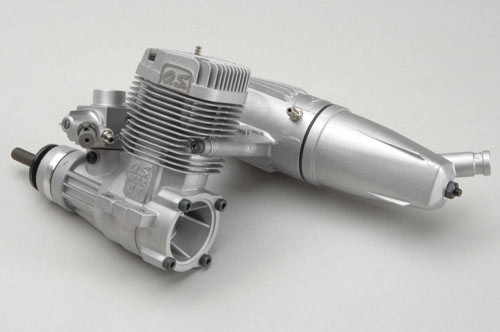 OS Engines O.S. Max 55AX Engine (40K) With E-3070 Silencer