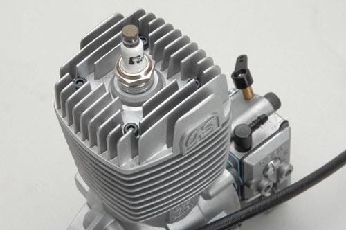O.S. GT22 Petrol Engine With E-5040 Silencer