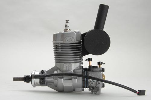 O.S. GT22 Petrol Engine With E-5040 Silencer