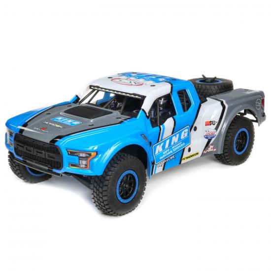 Losi Baja Rey - Ford Raptor King Shocks Blue