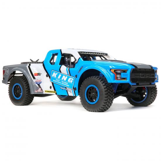 Losi Baja Rey - Ford Raptor King Shocks Blue