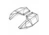 Roll Cage - Side - Left & Right - Gray: Rock Rey