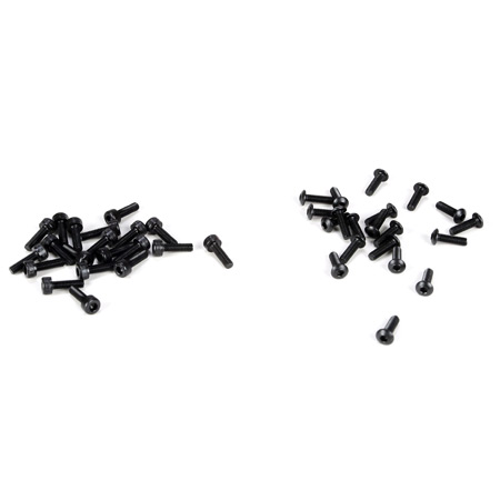 5ive-T Wheel Screw Set - 3x10mm Button Head & Cap (20ea)