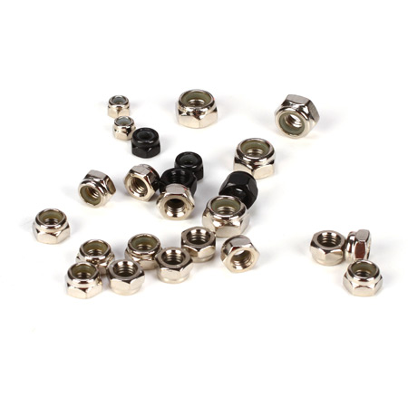 5ive-T 3 - 4 - 5 - 6mm Lock Nut Assortment (24)