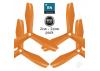 Master Airscrew BN-3blade-FPV - 5x4.5 Prop Set x4 Orange