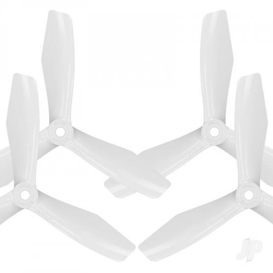 Master Airscrew BN-3blade-FPV - 5x4.5 Prop Set x4 White