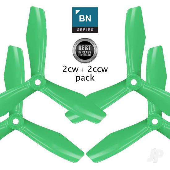 Master Airscrew BN-3blade-FPV - 6x4.5 Prop Set x4 Green