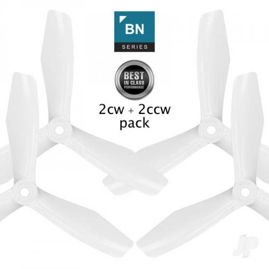 Master Airscrew BN-3blade-FPV - 6x4.5 Prop Set x4 White