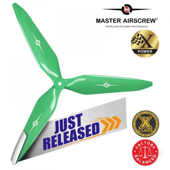 Master Airscrew 3X Power - 13x12 Propeller (CCW) Green