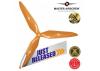 Master Airscrew 3X Power - 13x12 Propeller (CW) Rev./Pusher Orange