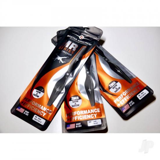 Master Airscrew MR - 11x4.5 Propeller Set x2 Black