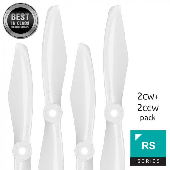 Master Airscrew RS-FPV Racing - 5x4.5 Prop Set x4 White
