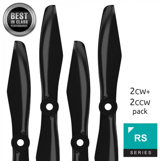 Master Airscrew RS-FPV Racing - 5x4.5 Prop Set x4 White