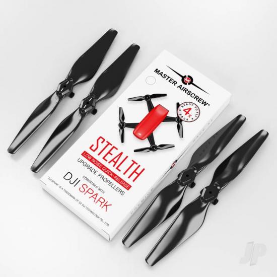 Master Airscrew MR-SPARK - 4.7x2.9 Prop Set x4 Black