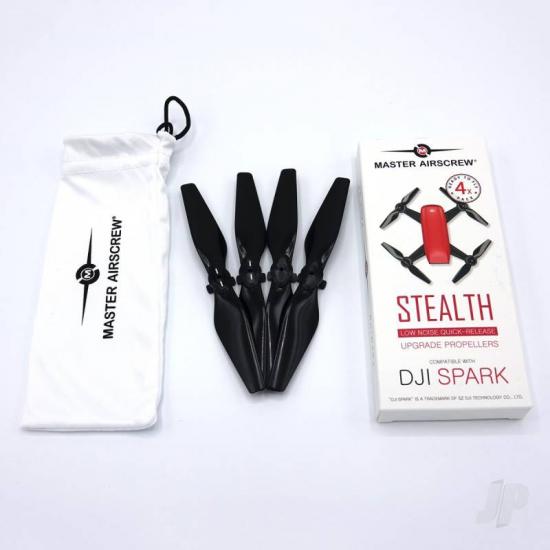 Master Airscrew MR-SPARK - 4.7x2.9 Prop Set x4 Black