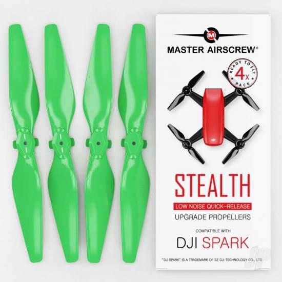 Master Airscrew MR-SPARK - 4.7x2.9 Prop Set x4 Green