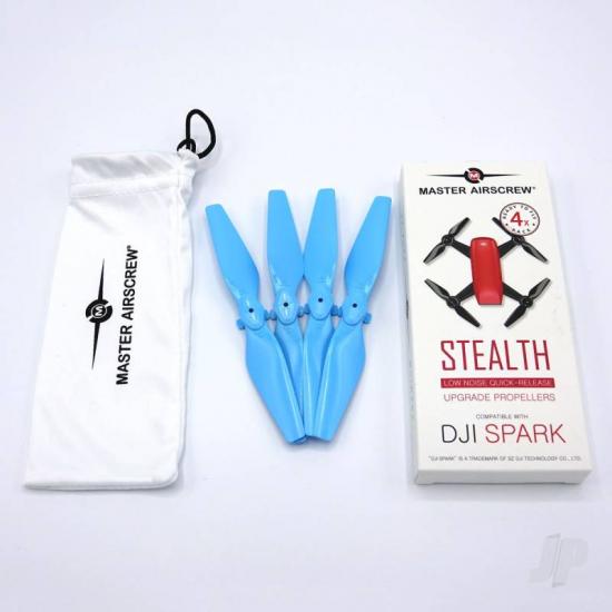 Master Airscrew MR-SPARK - 4.7x2.9 Prop Set x4 Blue
