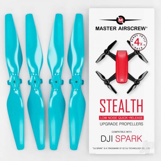 Master Airscrew MR-SPARK - 4.7x2.9 Prop Set x4 Blue