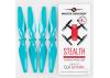 Master Airscrew MR-SPARK - 4.7x2.9 Prop Set x4 Blue
