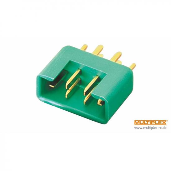 Multiplex M6-50 High Current Plug, Male (3pcs)