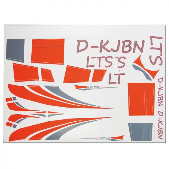 Multiplex Decals for Cockpit (Seat  Instruments) (for LENTUS)