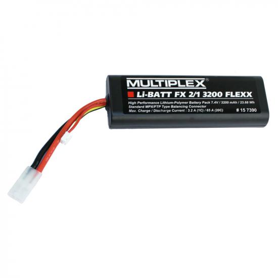 Multiplex Li-Batt Fx 2/1-3200 Flexx 157390