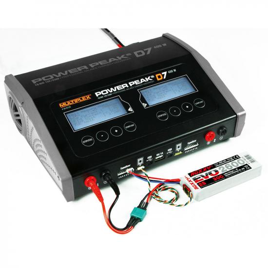 Power Peak D7 400W Dual Charger AC/DC EQ-BID