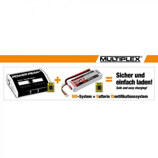 Multiplex POWER PEAK BID Chip with cable 300mm