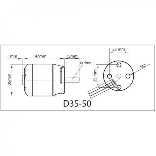 Multiplex Roxxy BL Outrunner (D35-50-05) - 1150Kv