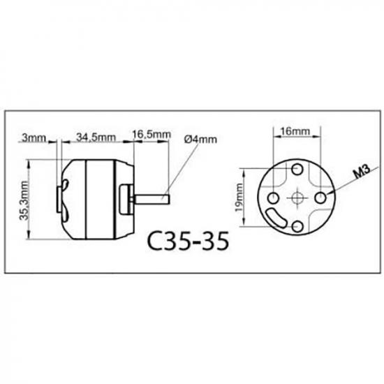 Multiplex ROXXY BL Outrunner (C35-36-950kV)