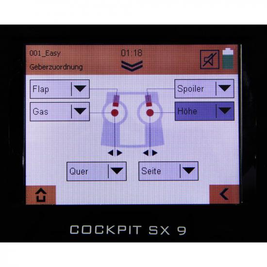 COCKPIT SX 9 Transmitter Only