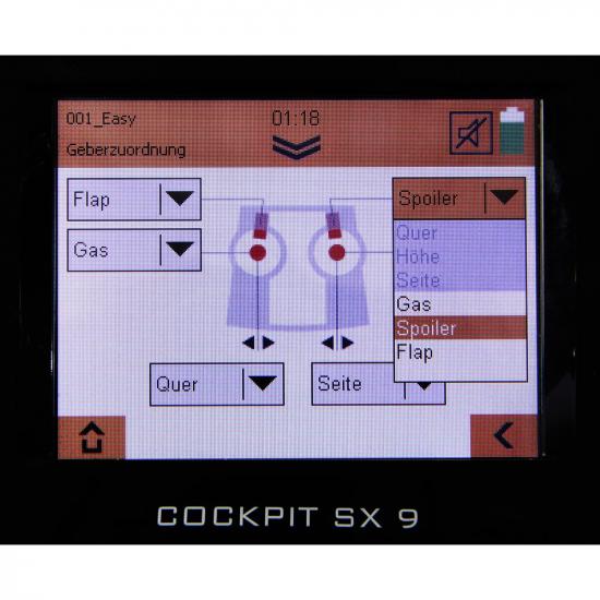 COCKPIT SX 9 Transmitter Only