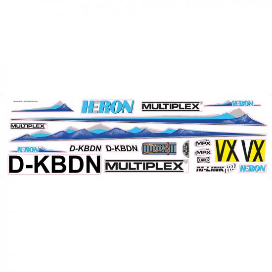 Multiplex Decal Heron 724744
