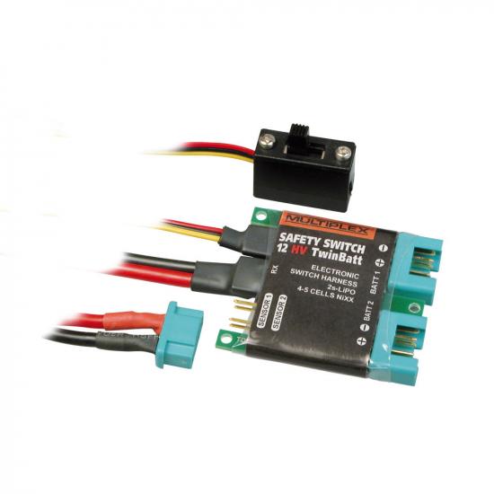 Multiplex MPX Safety-Switch 12Hv Twinbatt (M6) 85010