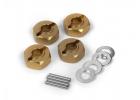Aluminium 12mm Wheel Hex Hub Set (4)