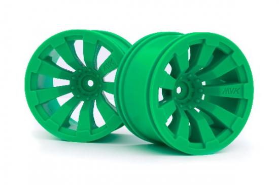 Quantum+ XT 3.2in Wheel (Green/2pcs)