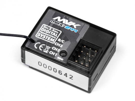 Mrx-244 Maverick 2.4Ghz 3Ch Receiver With Built In Failsafe