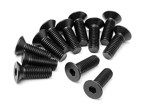 Flat Head Screw M5x15mm 12 Pcs ** CLEARANCE **