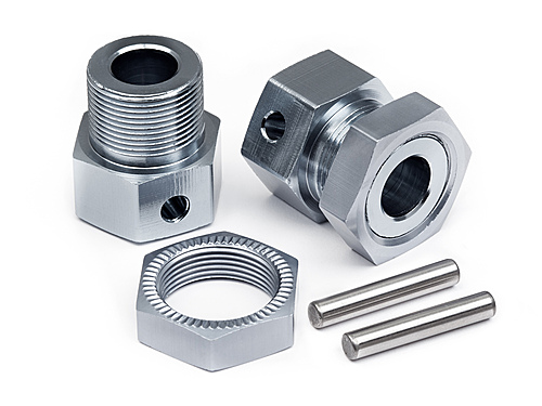 Maverick Blackout XB Wheel Adaptor, Wheel Nut and Shafts - Front