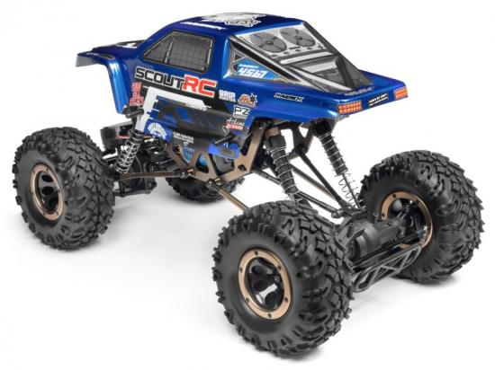 Maverick Painted Scout RC Bodyshell Blue W/Decals
