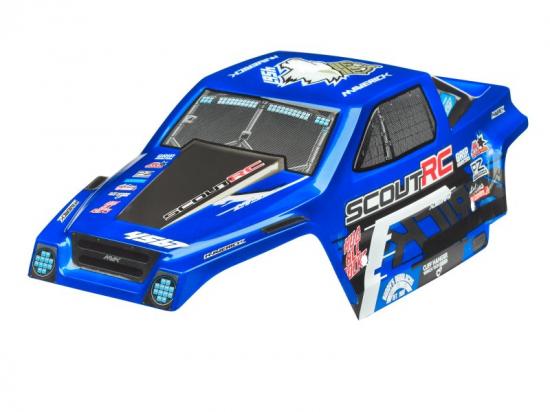 Maverick Painted Scout RC Bodyshell Blue W/Decals