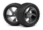 1:18 Truggy Wheel and Tyre Assembly (Ion XT)