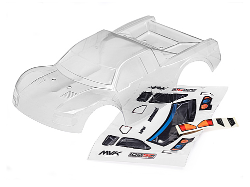 Maverick Clear Short Course Body With Decals (Ion SC)