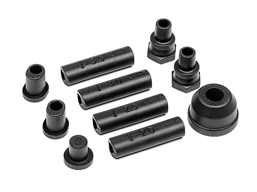 Maverick Suspension Pin Mounts, Rear Hub Inserts + Shock Mounts