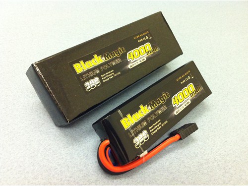 Black Magic 4000mAh 11.1V 30C LiPo - Traxxas Connector