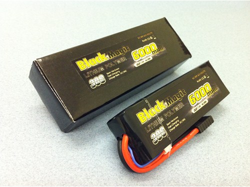 Black Magic 6000mAh 7.4V 30C LiPo - Traxxas Connector