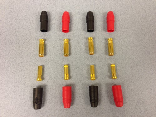 AS150 7mm Anti Spark Connector - 2 Pairs
